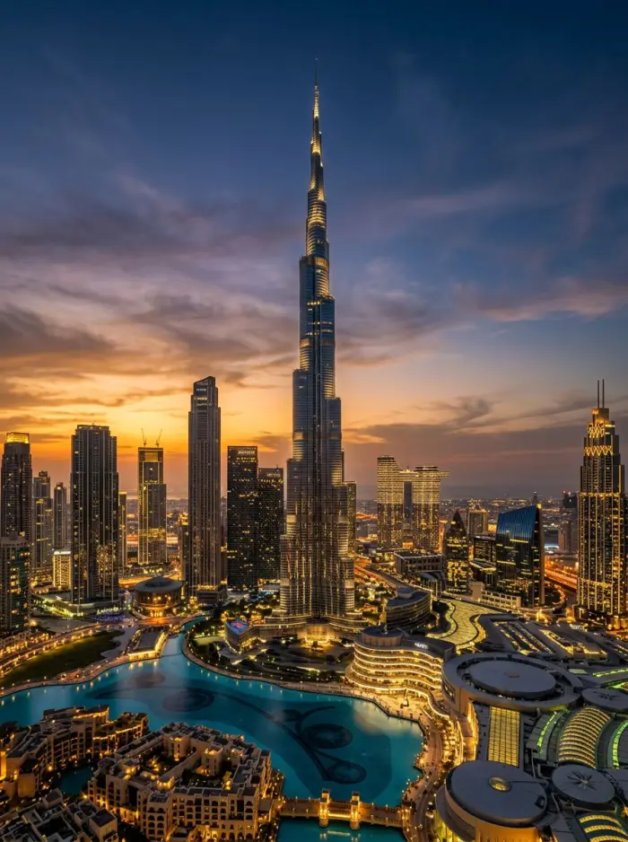 Burj Khalifa i Downtown
